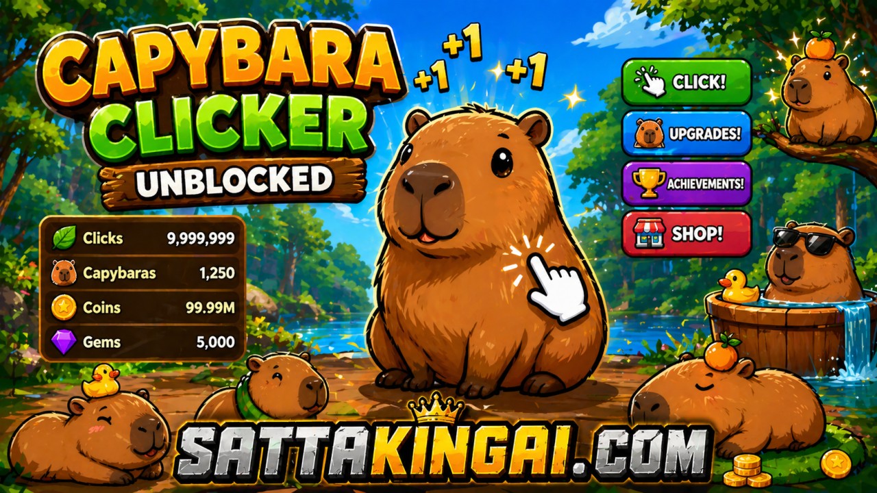 Free Capybara Clicker Unblocked – Play Instantly in Browser